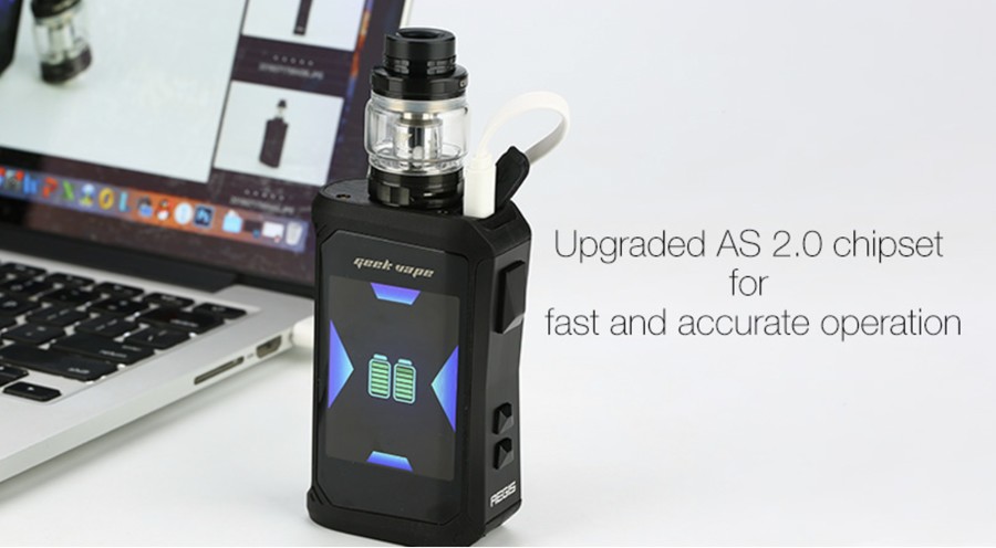 The Aegis X features an AS 2.0 chipset which gives access to a range of output modes and safety features.
