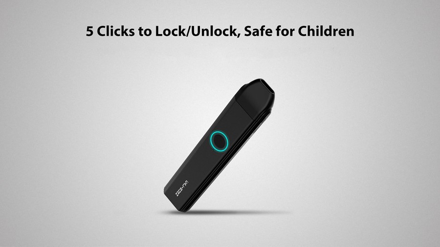 Featuring A child-friendly design with 5 clicks to lock and unlock the Caliburn.