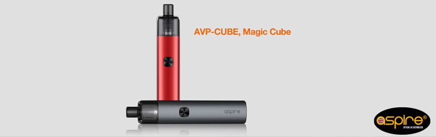 The Aspire AVP Cube pod kit features a stylish pen design which is both pocket-friendly and resilient.