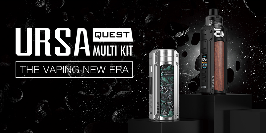 The Lost Vape Ursa Quest pod kit is a versatile option that combines a high power output with multiple modes.