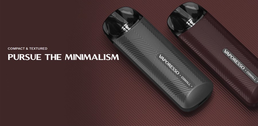 Vaporesso Osmall Pod Kit - Black and Dark Red