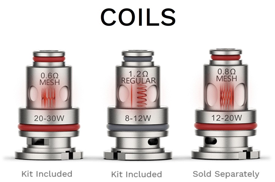 The Target PM30 replacement pods employ the GTX coil series, available in a range of sub ohm and MTL resistances to choose from.