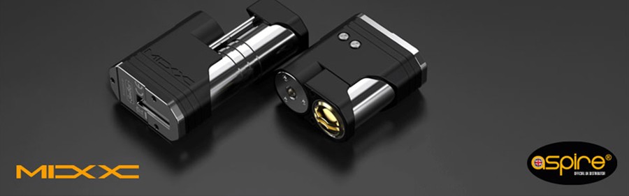The Sunbox Mixx sub ohm mod is powered by either an 18650 or 18350 battery.
