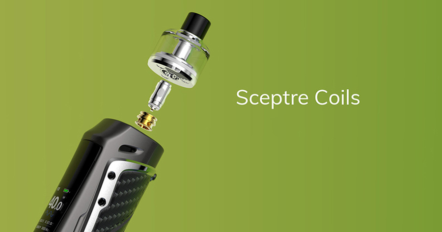Compatible with both the original Sceptre coil and the newly designed Sceptre S coils, there are four options to choose from - giving you the opportunity to find your perfect vape.